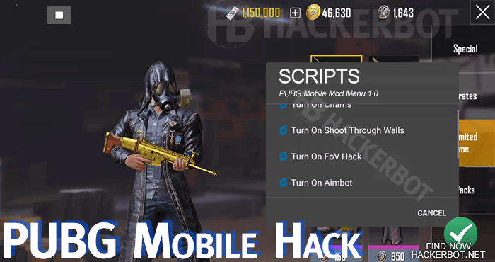 hacking pubg mobile pc software